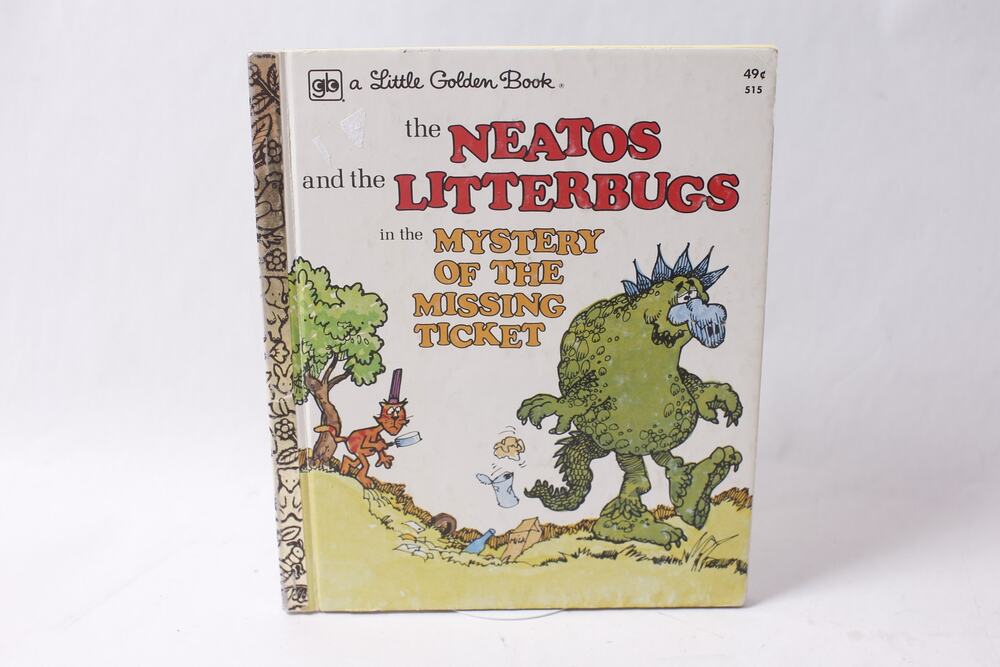 The Neatos and the Litterbugs Little Golden Children's Book ~ 260602-WH M-15-02